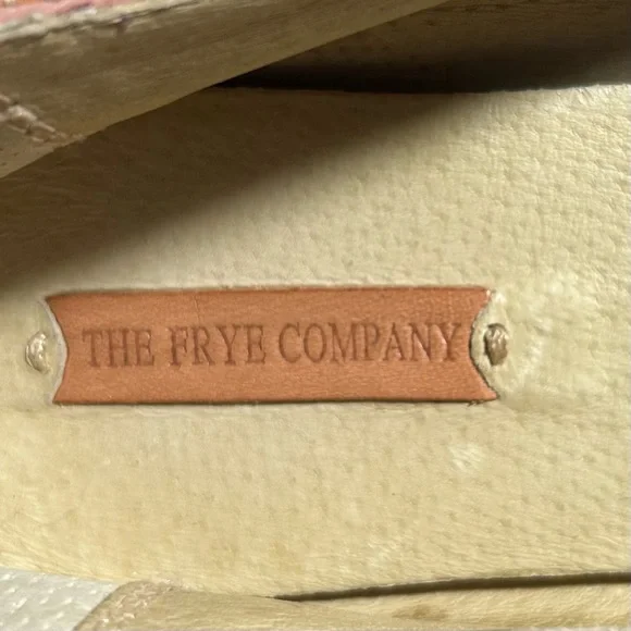 FRYE Blush Pink Soft Suede Slip On Ballet Flat 7.5 - Picture 8 of 9